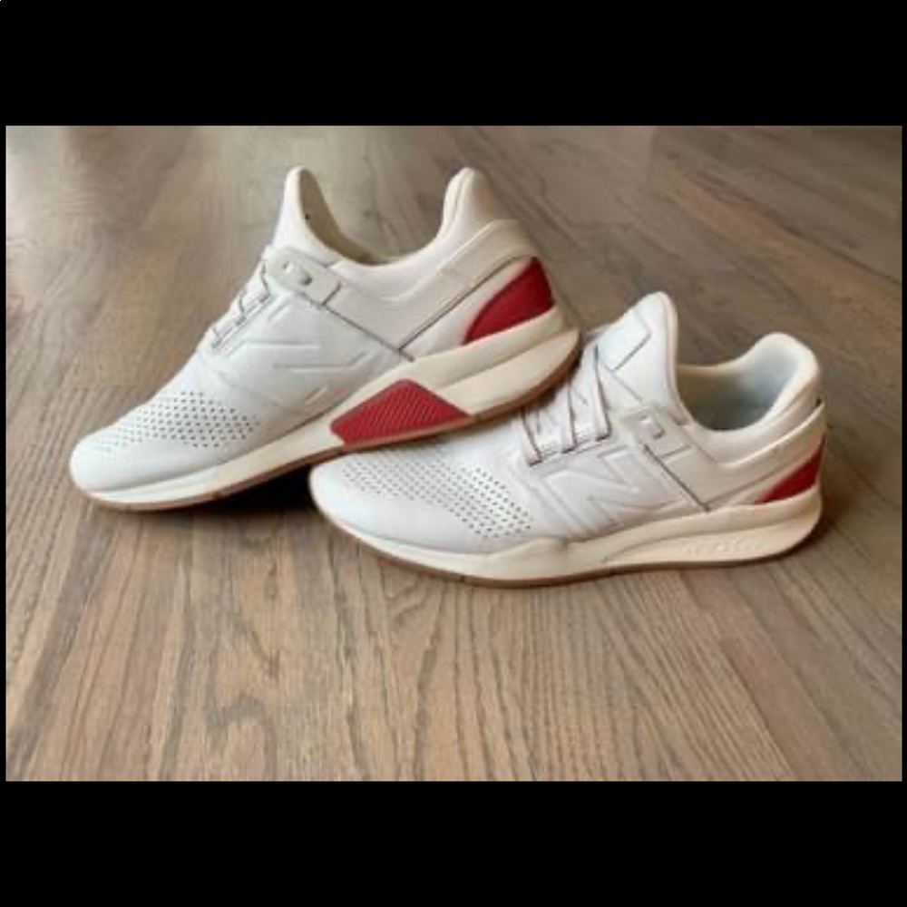 Men’s leather NB 247 sneakers Side 11.5 - Picture 3 of 7